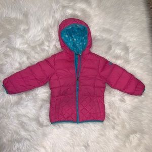 Hot pink toddler jacket